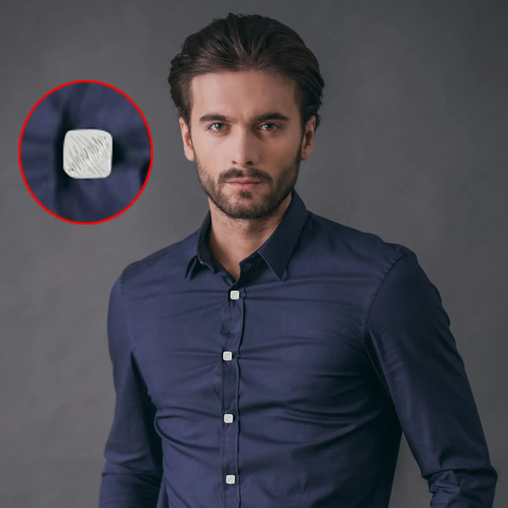 Grooved Style 12mm Shirt Button