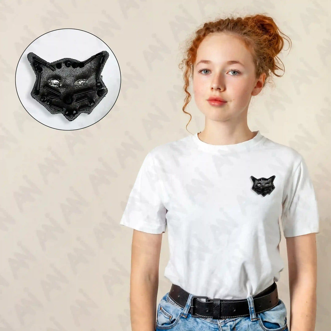 Cat Inspire Beads Patch