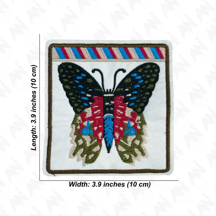 Multicolor Butterfly Patch