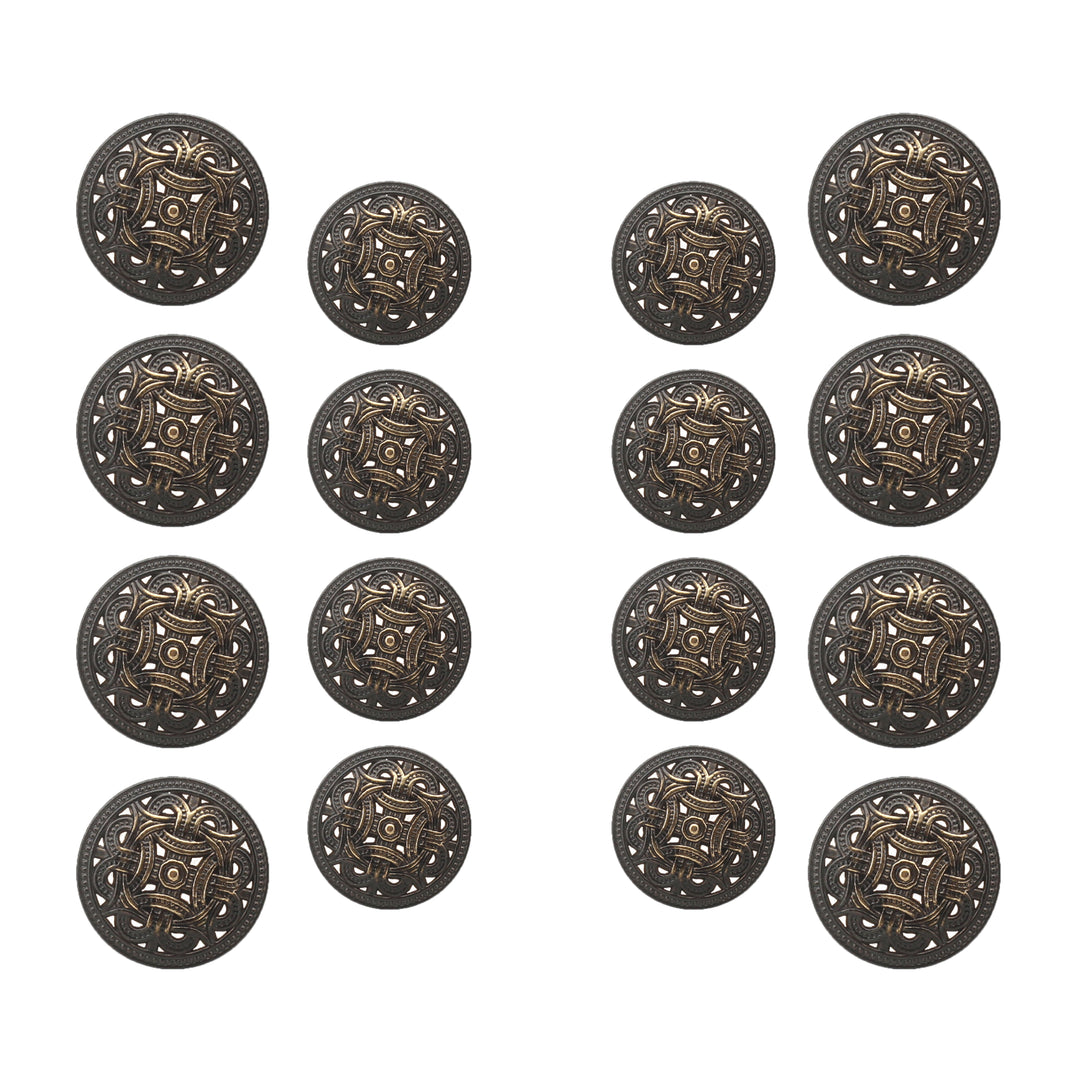 Baroque Design Metal Buttons