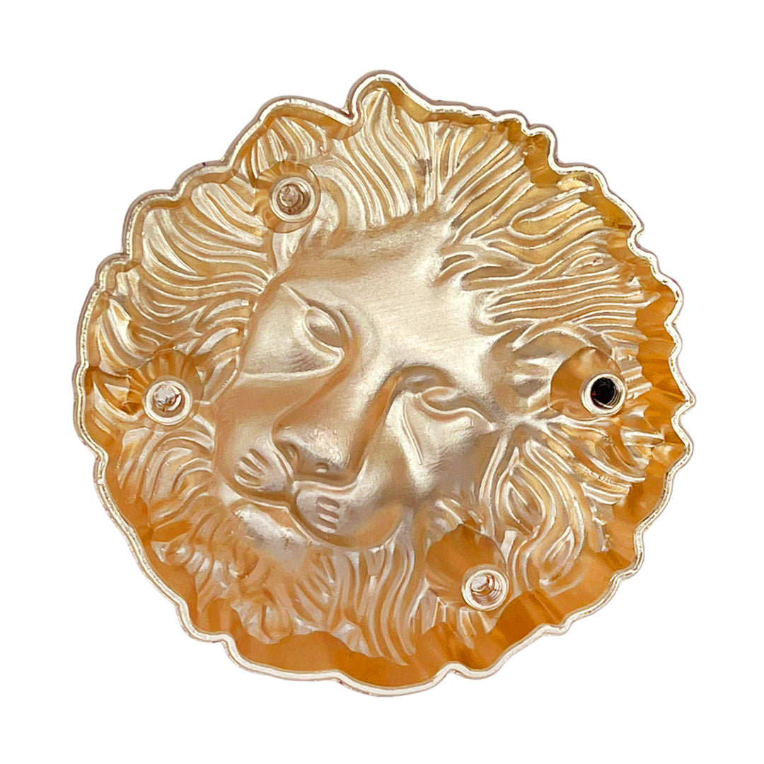 Lion Head Metal Buckle