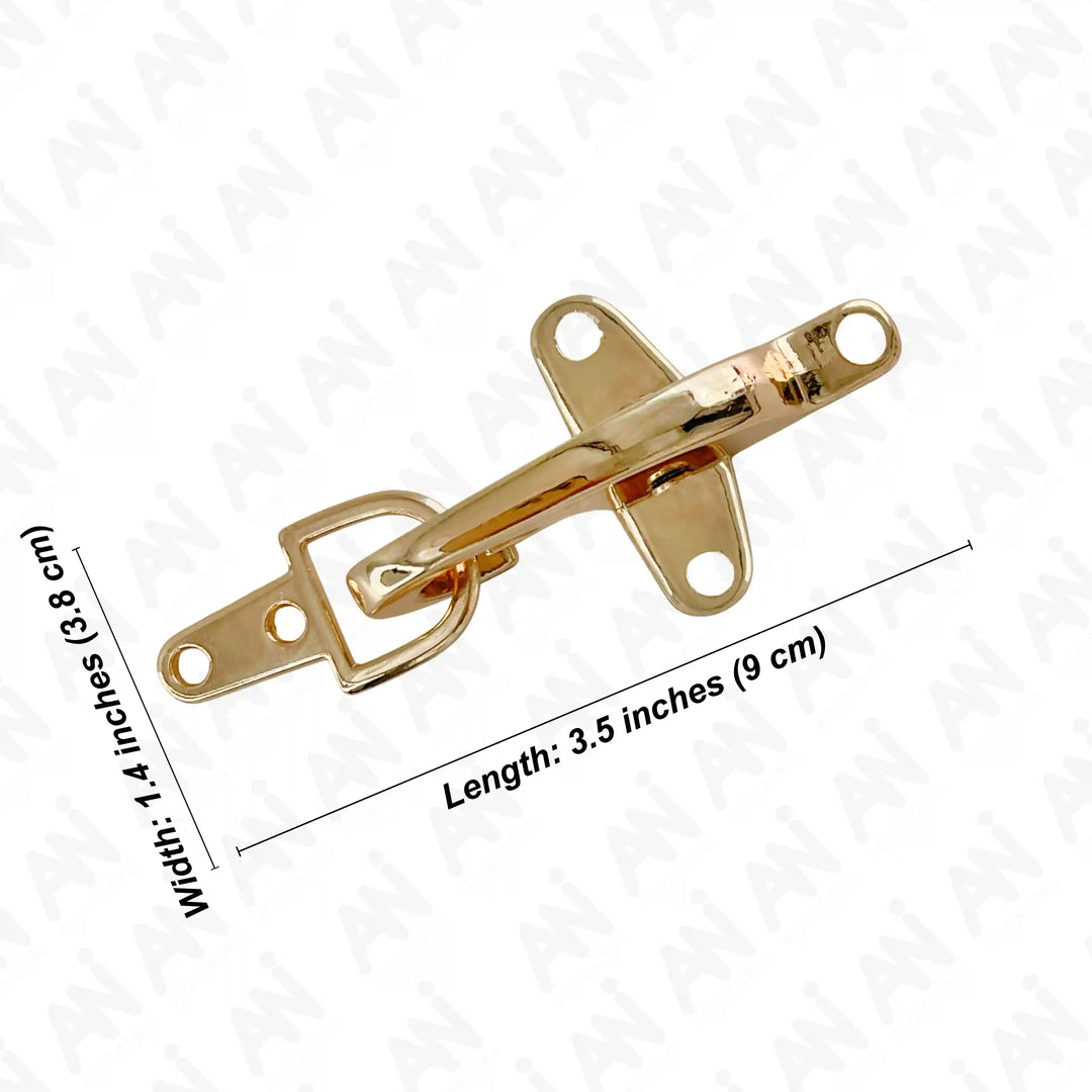 Antique Brass 2 Part Hook Buckles