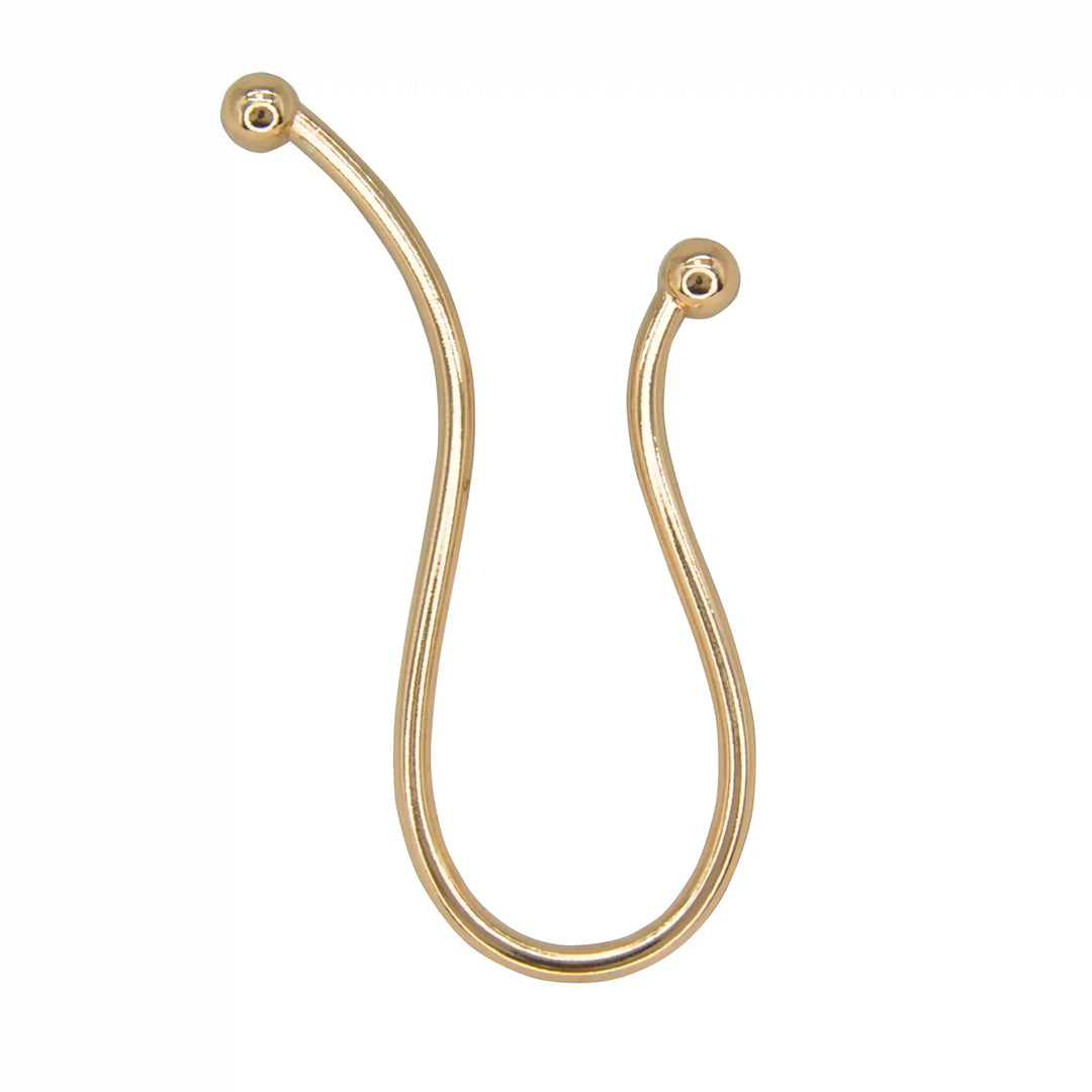  Ani Accessories Curve U Style Metal Buckle Zooming buckle image in a white background.