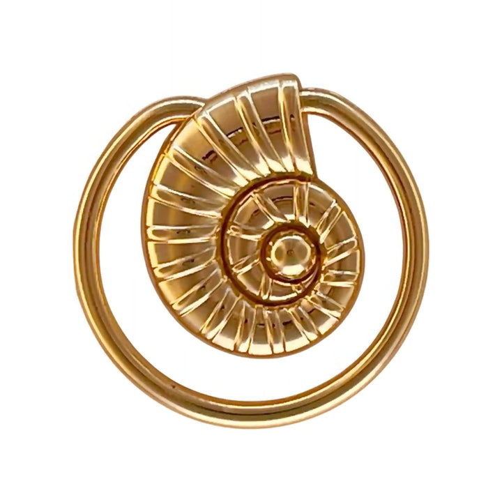 Starfish Gold Bikini Ring Buckle