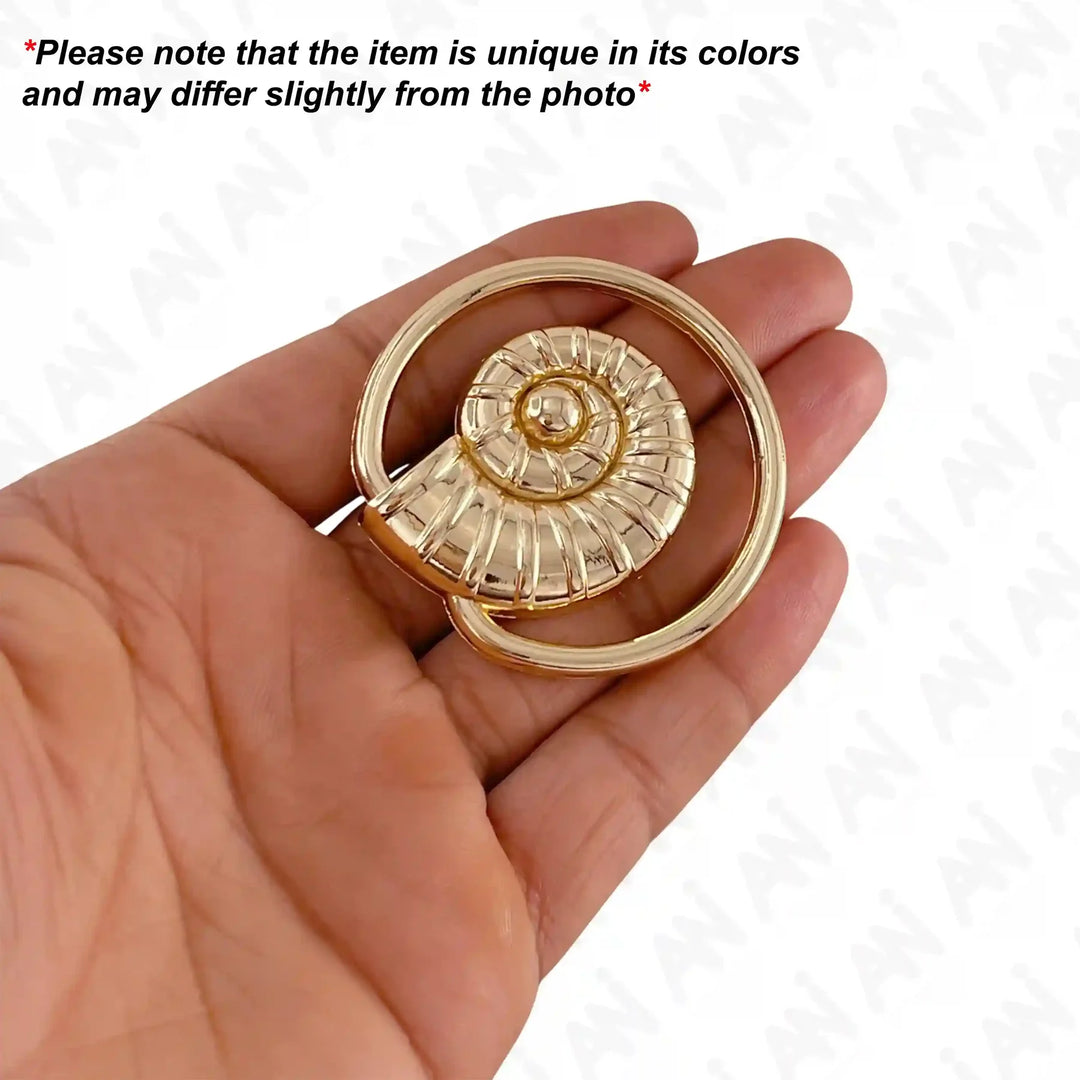 Starfish Gold Bikini Ring Buckle