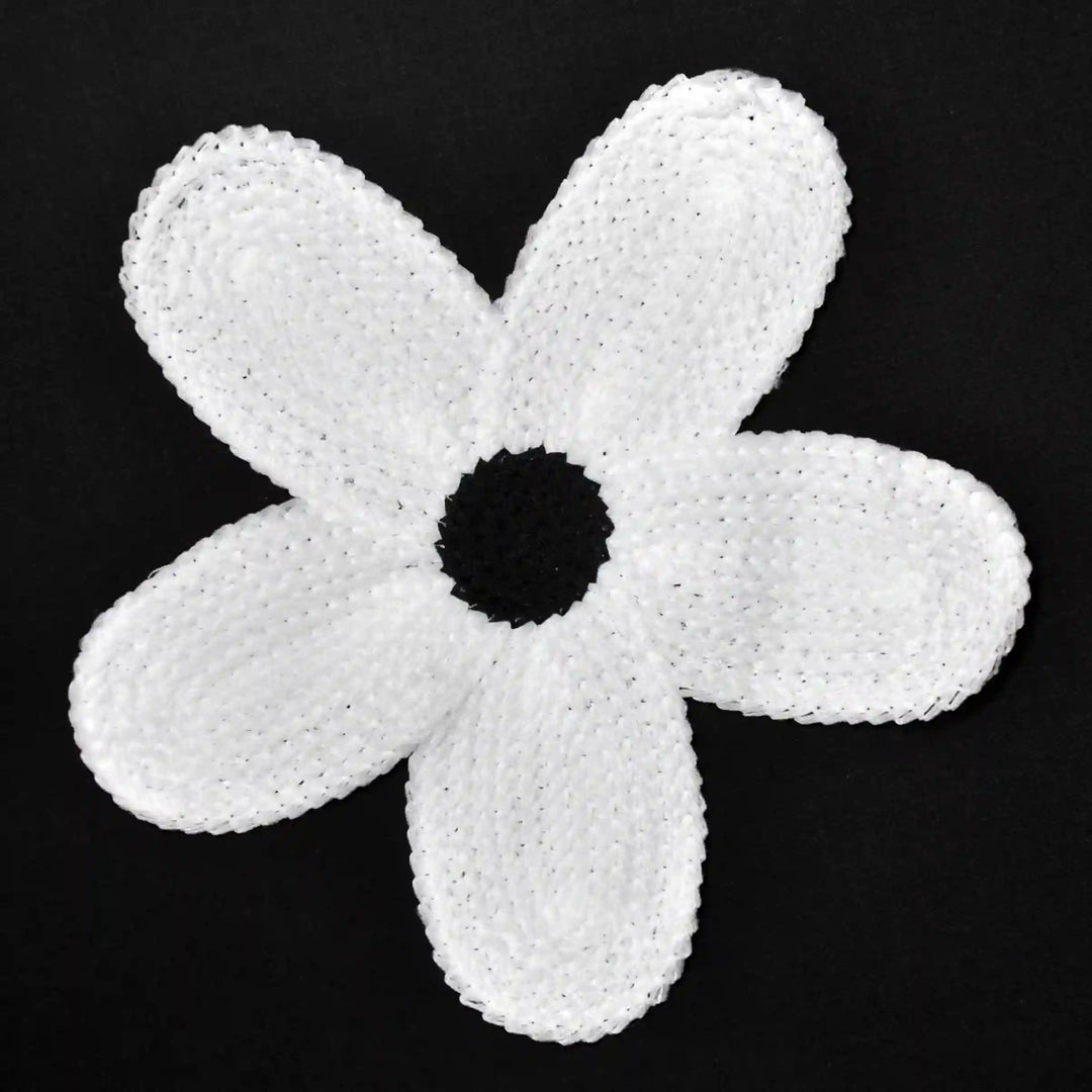 Ani Accessories daisy appliqué spun poly patch for kurti saree blouse dress DIY sewing applique