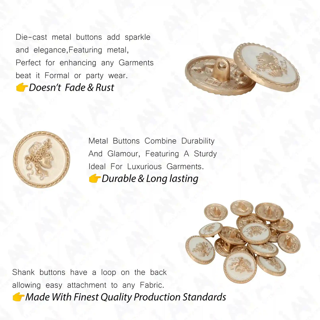 Ani Accessories detail about metal bust button
