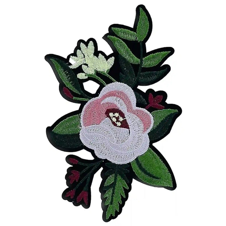 Ani Accessories flower patch for women jackets shirts denim jeans bags and DIY clothing projects with elegant floral design