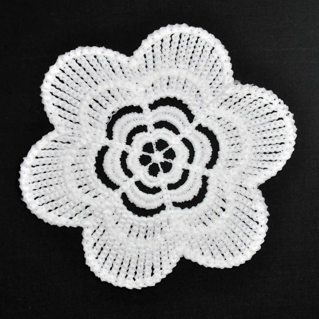 Ani Accessories spun poly floral applique patch for kurti saree blouse dress DIY sewing embellishment