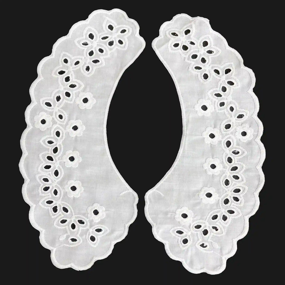 Ani Accessories stylish Peter Pan collar with classic rounded edges for dresses, blouses and DIY fashion sewing