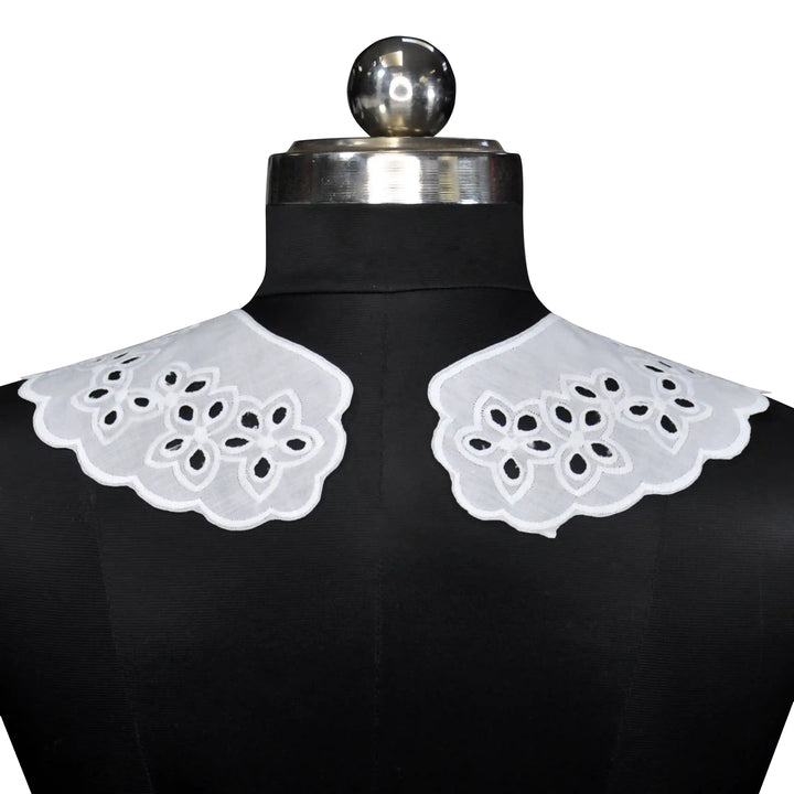 Ani Accessories stylish sew-on Peter Pan collar with smooth curves for dresses, blouses and DIY apparel