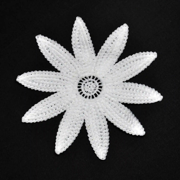 Ani Accessories sunflower spun poly patch for kurti saree blouse dress DIY sewing applique