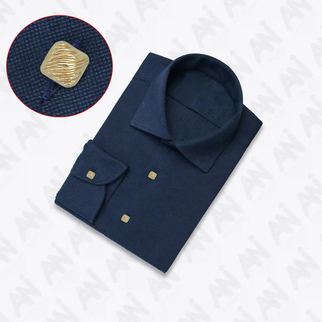 Grooved Style 12mm Shirt Button