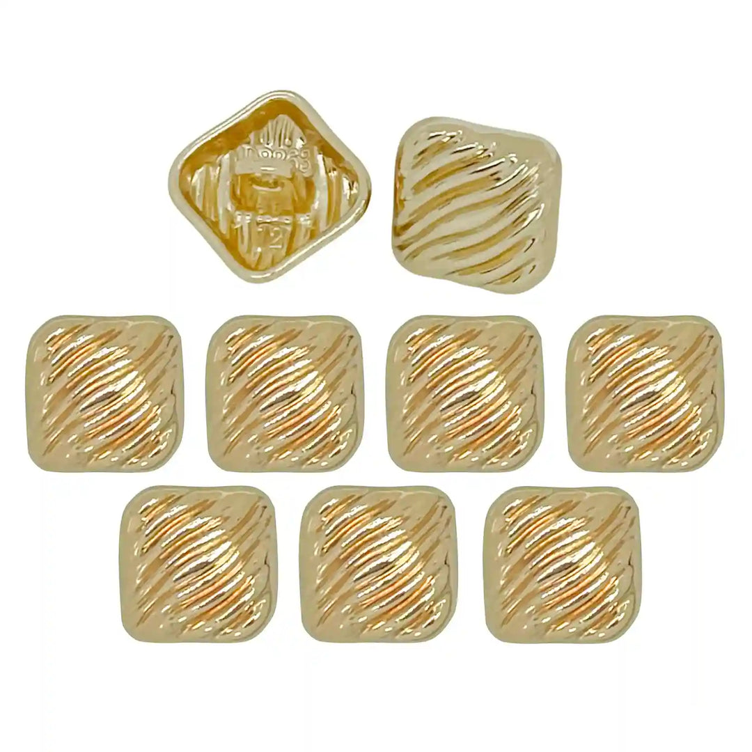 Grooved Style 12mm Shirt Button