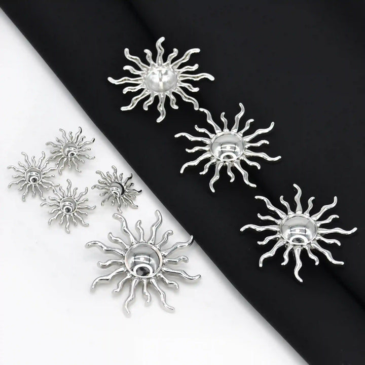 Sun Style Metal Buttons | 25mm & 50mm