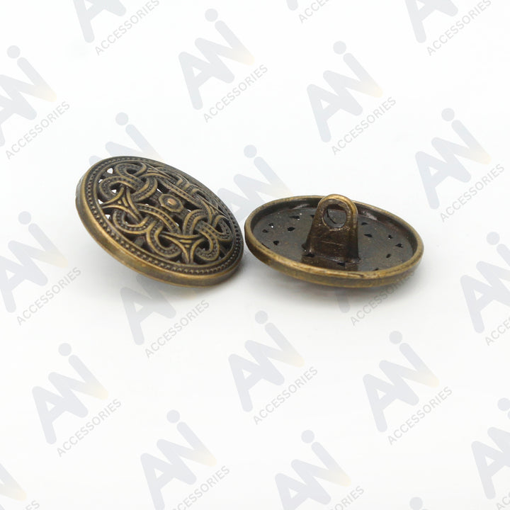 Baroque Design Metal Buttons