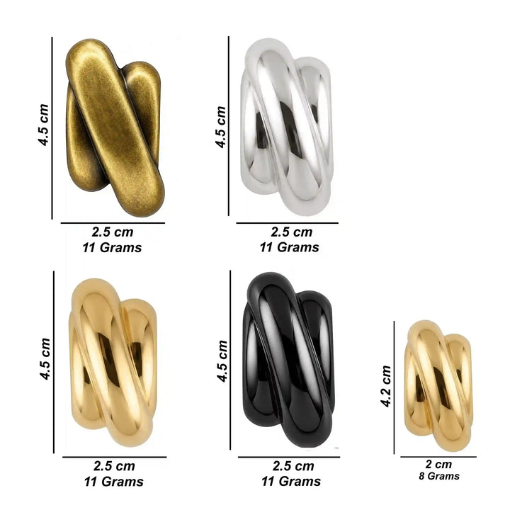 Kinetic Twist Metal Buckle