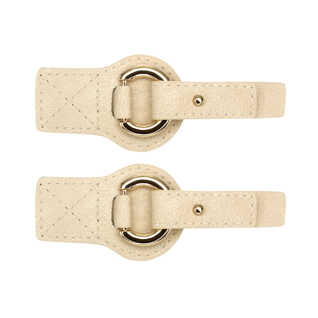 Leatherette Buckle with Ring