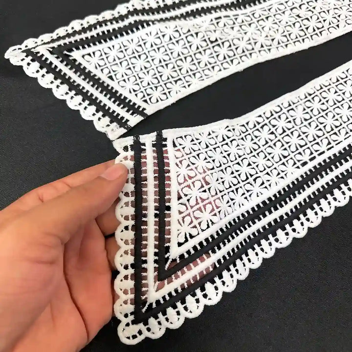 Lace Applique Detachable Collar for Adult & Kids