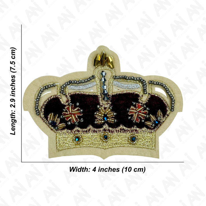 Crown Style Bead Patch