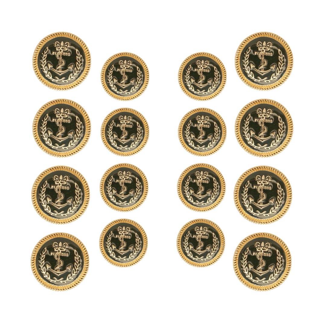 Anchor Style Metal Buttons