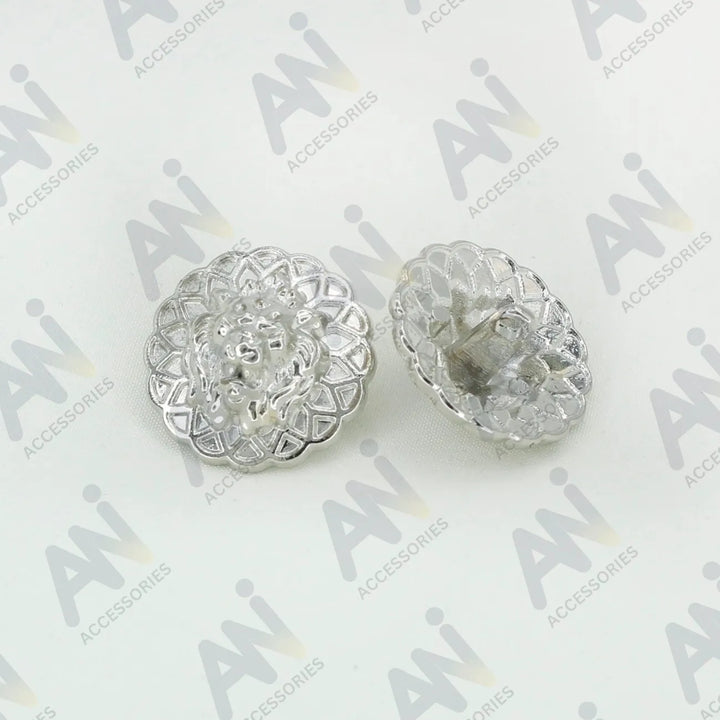 Lion Head Buttons for Clothing and Accessories | 18mm(28L) & 22mm(34L)