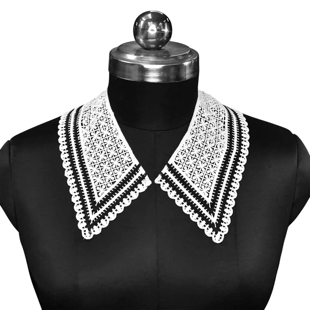 Lace Applique Detachable Collar for Adult & Kids