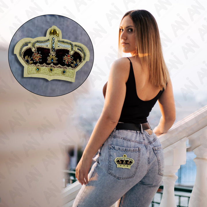 Crown Style Bead Patch