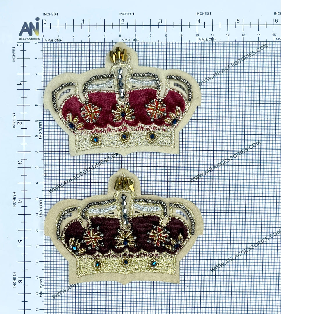 Crown Style Bead Patch