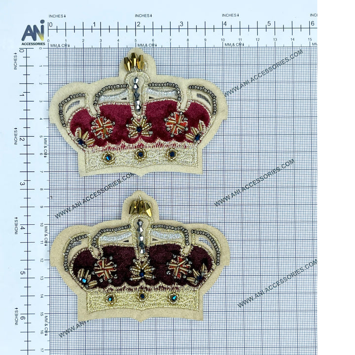 Crown Style Bead Patch