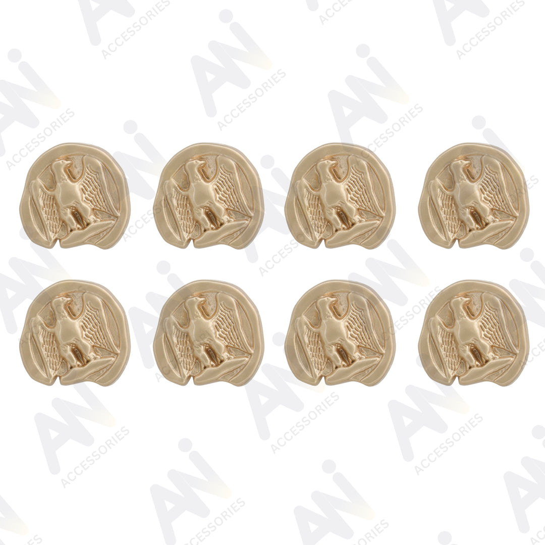 Antique-Style Eagle Buttons for Clothing