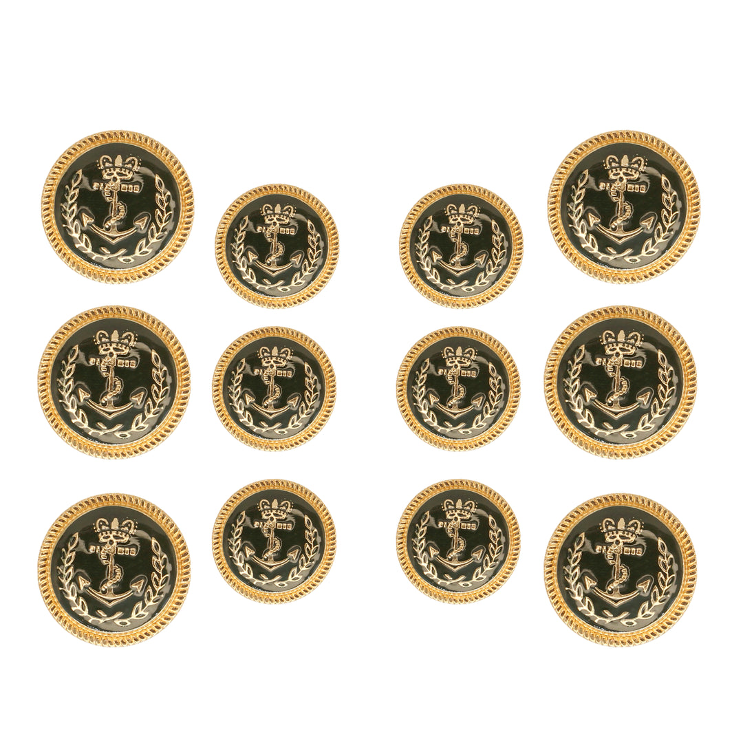 Anchor Style Metal Buttons