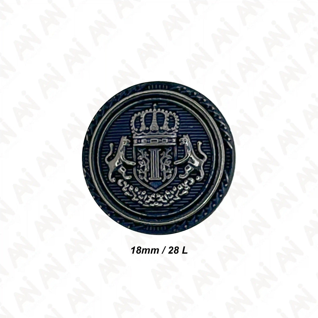 Elegant Anchor Style Metal Buttons