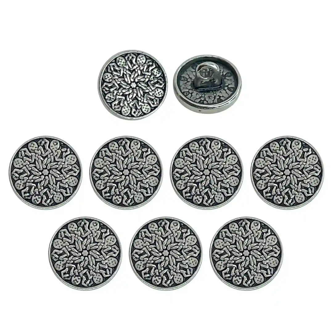 Kaleidoscope Relief Button