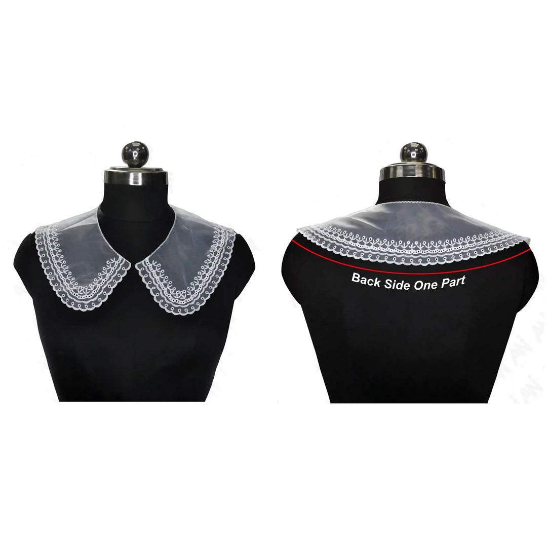 Stylish Border Neck Collar