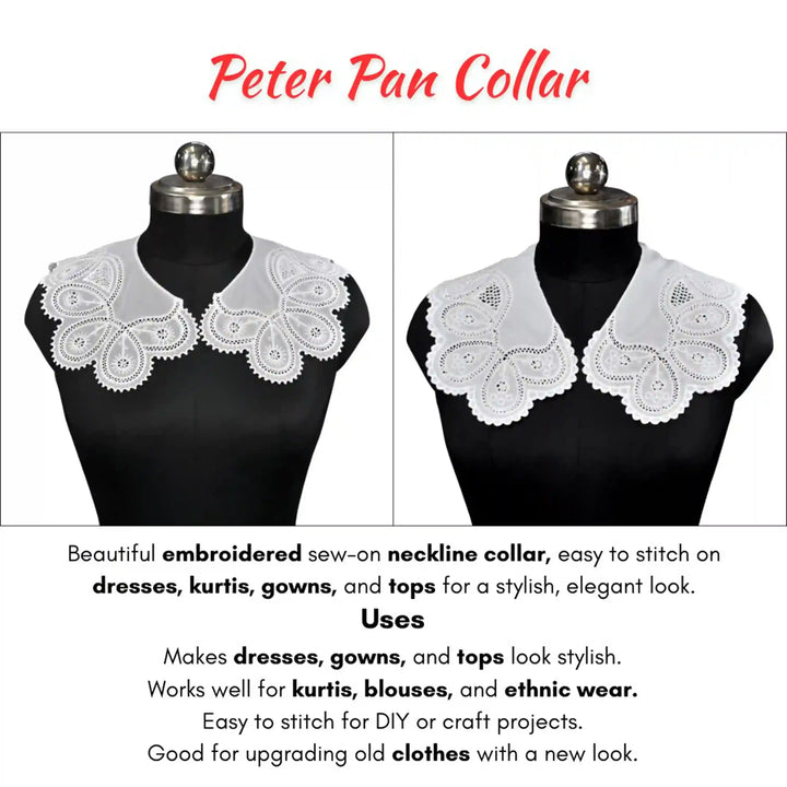 Floral Inspire Peter Pan Collar