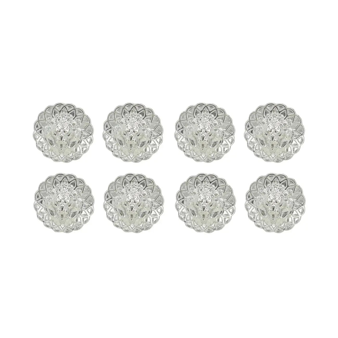 Lion Head Buttons for Clothing and Accessories | 18mm(28L) & 22mm(34L)
