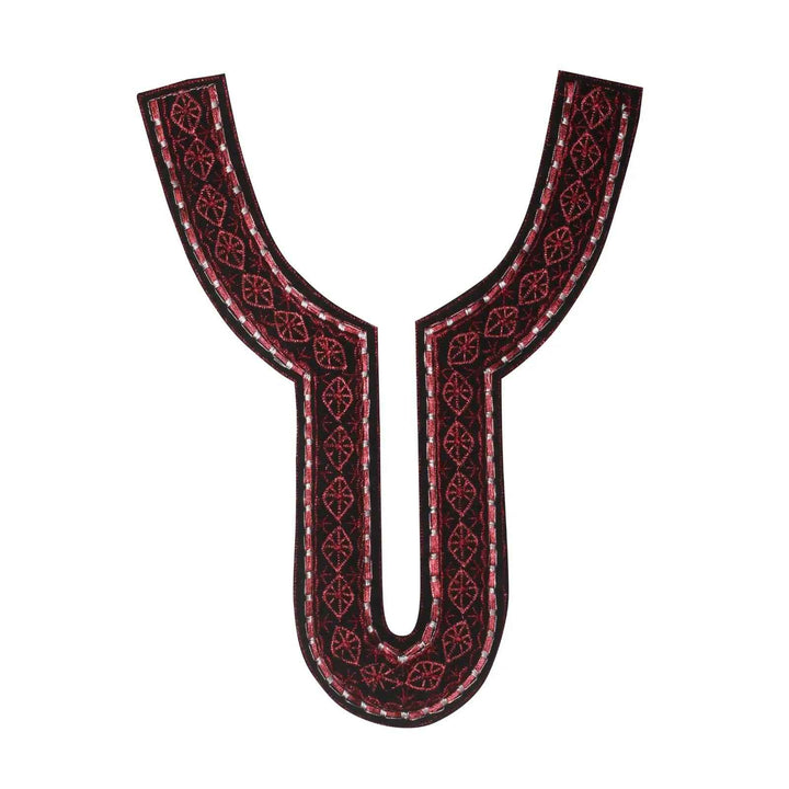 Baroque-inspired embroidery sweetheart neckline with ornate detailing, elegant curves, ideal for luxury dresses