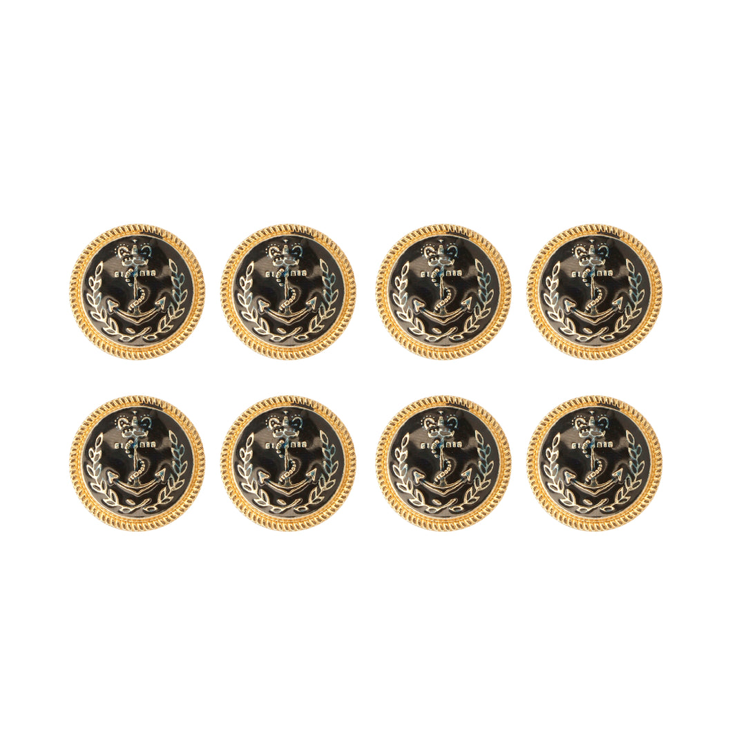 Anchor Style Metal Buttons