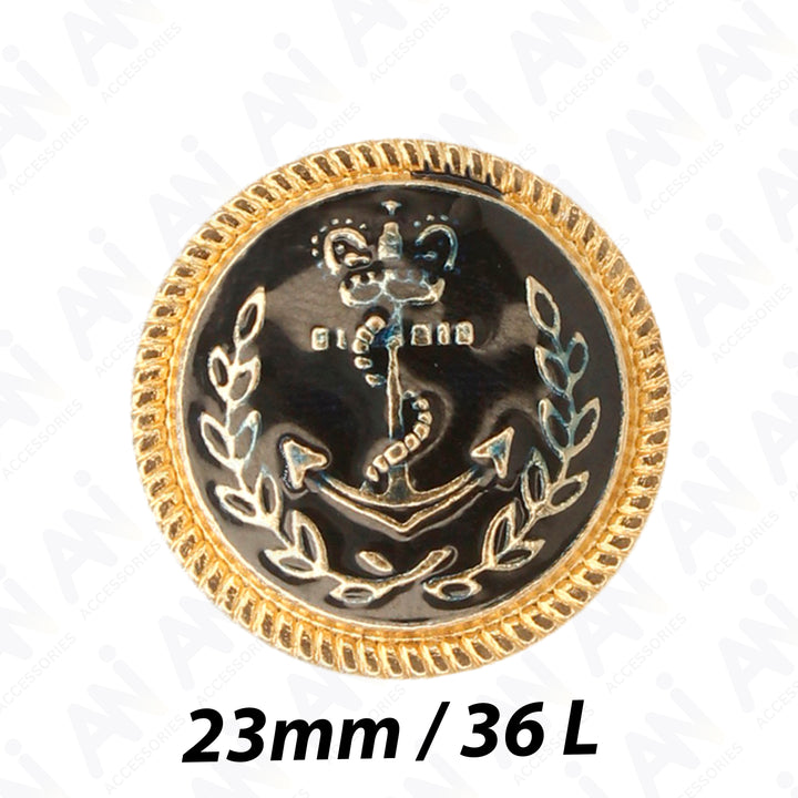 Anchor Style Metal Buttons