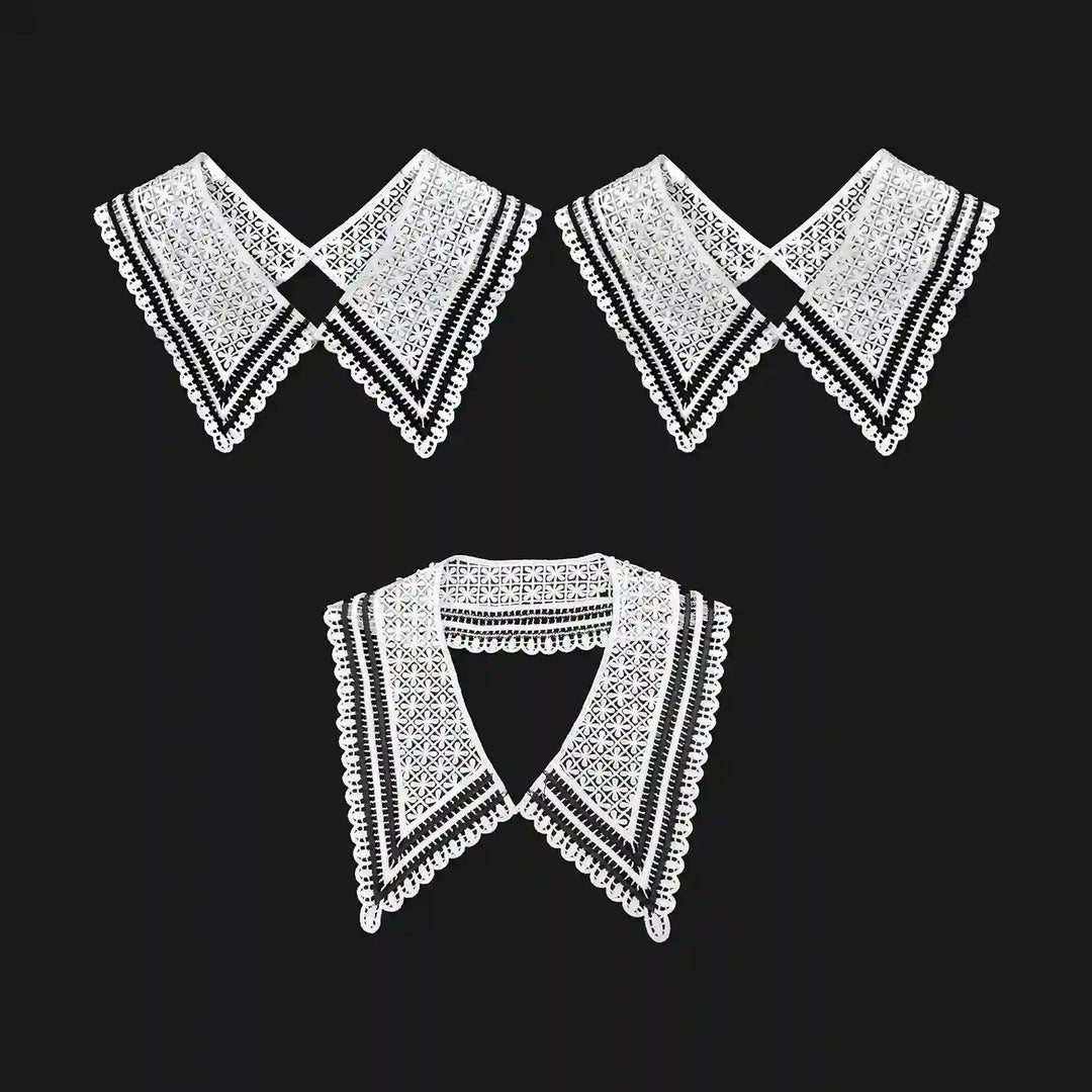 Lace Applique Detachable Collar for Adult & Kids