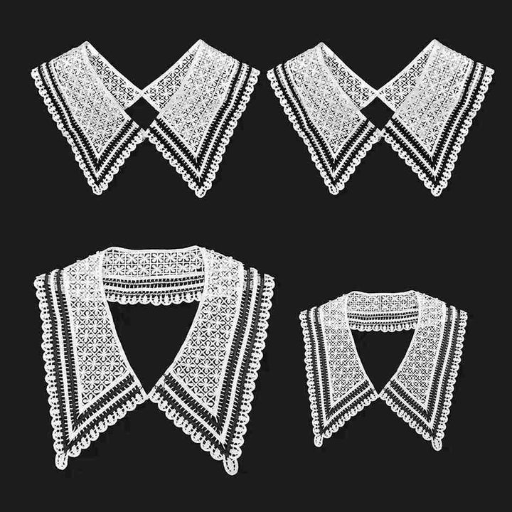 Lace Applique Detachable Collar for Adult & Kids