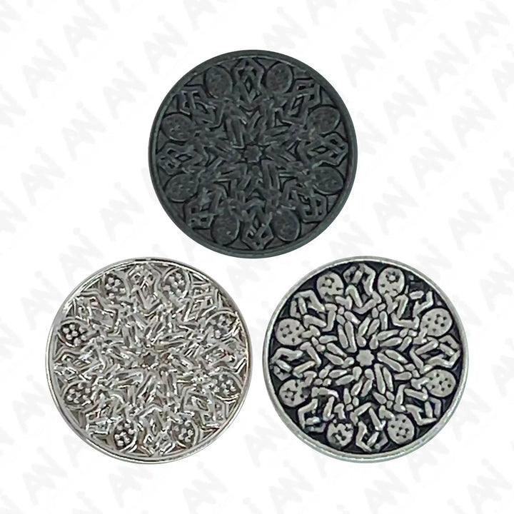 Kaleidoscope Relief Button