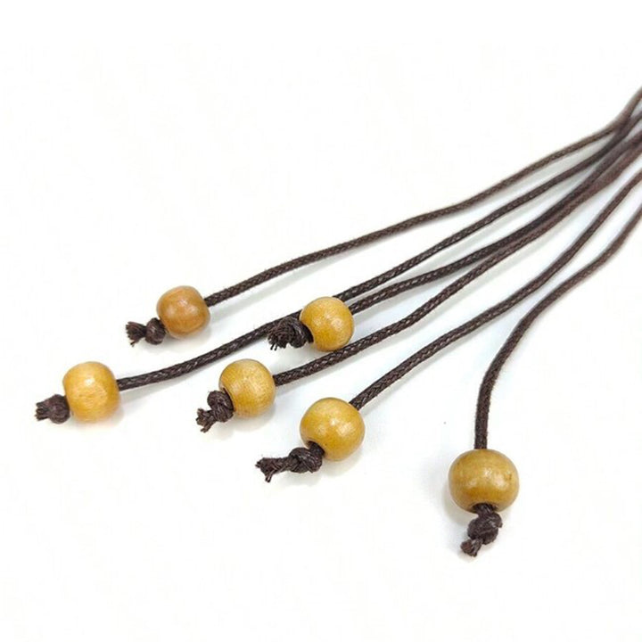 Wooden beads belt