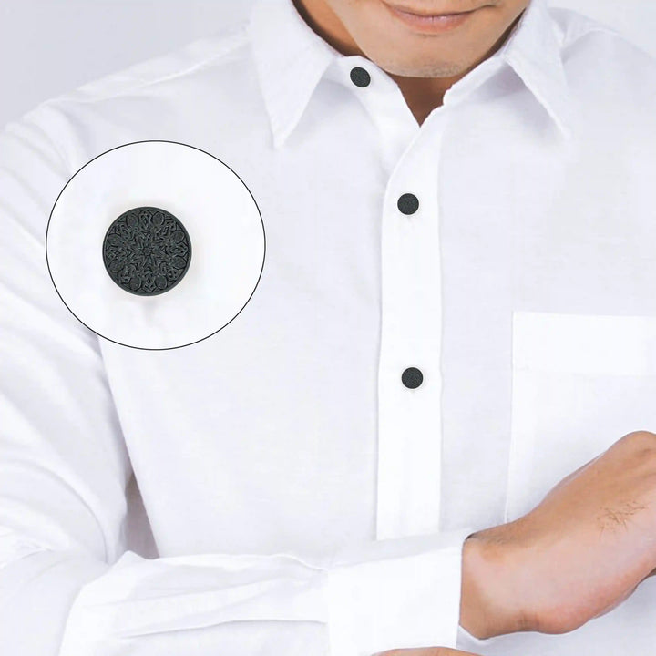 Mandala Pattern Design Buttons