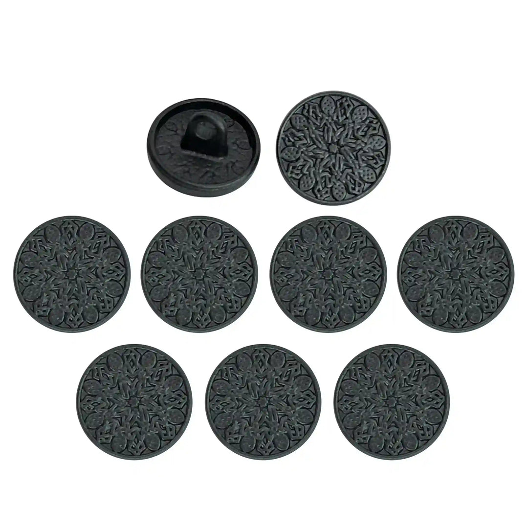 Mandala Pattern Design Buttons