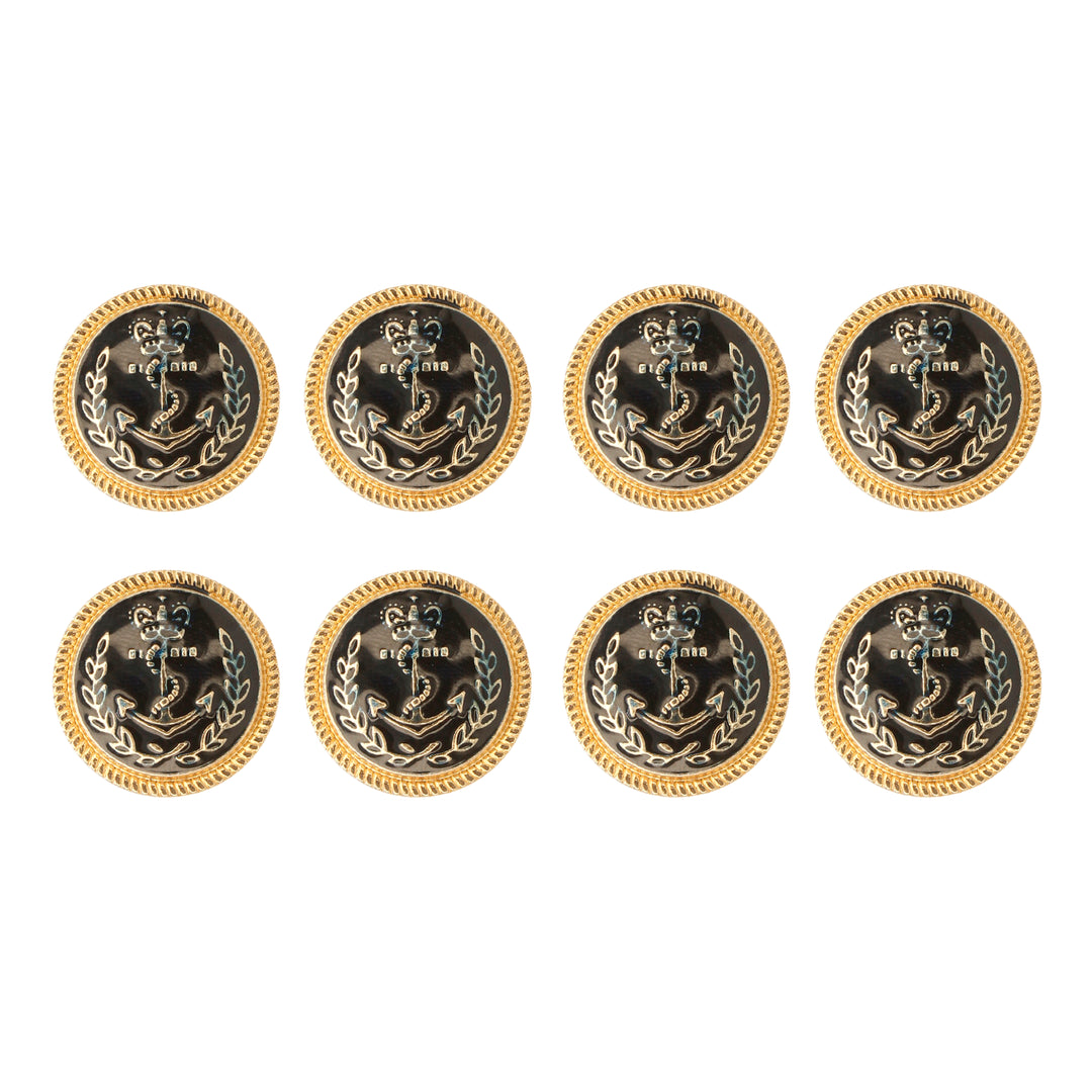 Anchor Style Metal Buttons