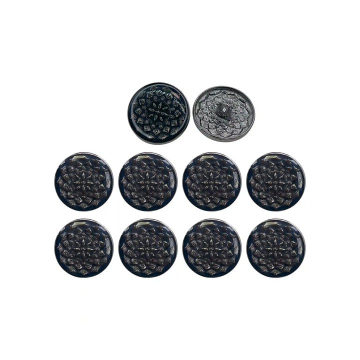 Embossed Inspire Metal Button