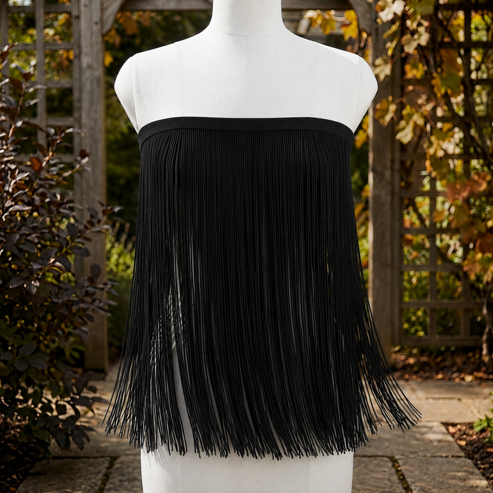 20 Inch | 2 Meter Fringe Detail Bandeau