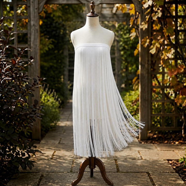 35 Inch | 2 Meter Ether-Flow Fringe Lace Trim